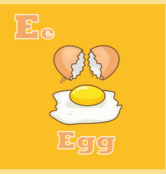 Egg Flashcards Alphabet