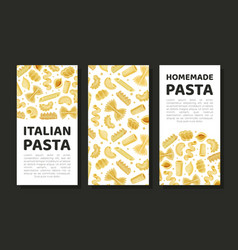 Italian Homemade Pasta Natural Product Card