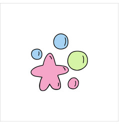 Starfish And Bubbles