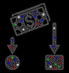 Bright Mesh 2d Cash Flow With Flash Spots