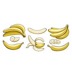 Yellow Banana Drawings