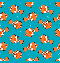 Clown Fish Anemone Fish Pattern