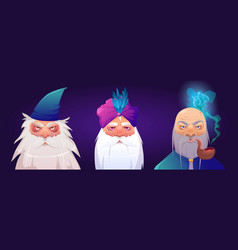 Old Wizard Characters Set