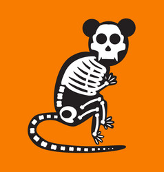 Monkey Skeleton Halloween Celebration Decor