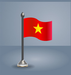 State Table Flag Of Vietnam