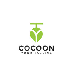 Abstract Cocoon Logo Design Template