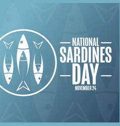 National Sardines Day November 24 Holiday