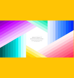 Colorful Abstract Hexagonal Lines Background