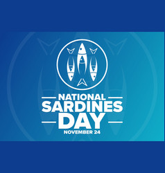 National Sardines Day November 24 Holiday