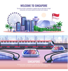 Singapore Horizontal Banners