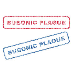 Bubonic Plague Textile Stamps