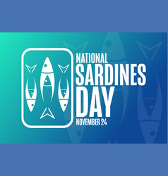 National Sardines Day November 24 Holiday