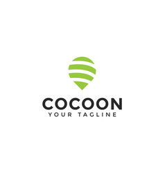 Abstract Cocoon Logo Design Template