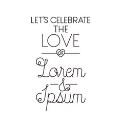 Celebrate Love With Hand Made Font