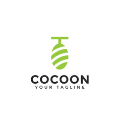 Abstract Cocoon Logo Design Template