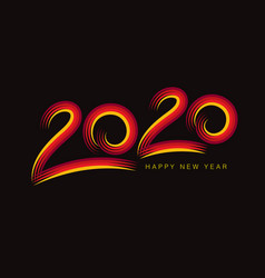 Creative Number 2020 Design