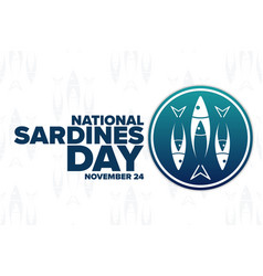 National Sardines Day November 24 Holiday