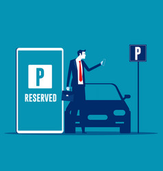 Reserve Parking Space For Curbside Car Business