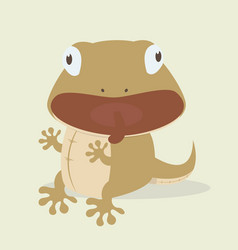 Image of an lizard Royalty Free Vector Image - VectorStock