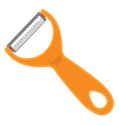 Orange Peeler On A White Background