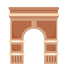 Arch Of Triumph Icon Isolated