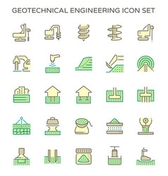 Geotechnical Engineering And Soil Testing Icon