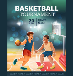 Basketball Tournament Poster