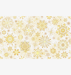 Seamless Hand Drawn White Winter Pattern