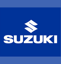 Suzuki Logo Brand Car Symbol With Name Design