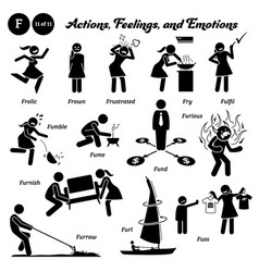 Stick Figure Human People Man Action Feelings