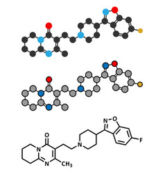 Risperidone Antipsychotic Drug Molecule Used