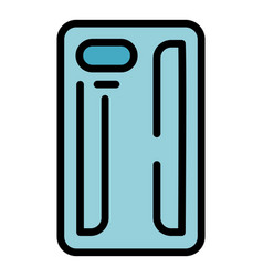 Screen Smartphone Case Icon Flat