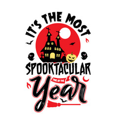 Spooktacular Time Year Halloween Party Shi