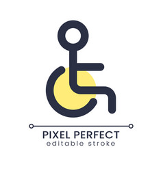 Disability Pixel Perfect Rgb Color Ui Icon