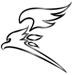 Eagle tattoo tribal Royalty Free Vector Image - VectorStock