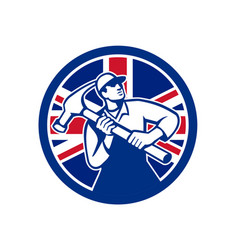 British Joiner Union Jack Flag Icon