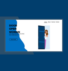 Hand Door Open Woman