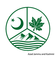 Coat Arms Azad Jammu And Kashmir