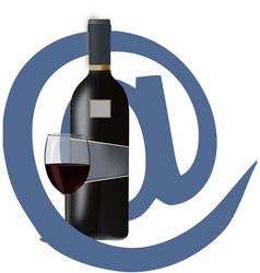 Bottle Of Wine Available Via Internet