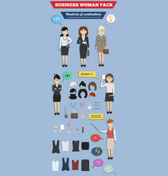 Business Woman Characters Pack