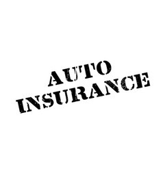 Auto Insurance Rubber Stamp