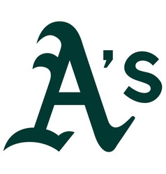 Logo Of The Oakland Athletics Major League