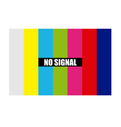 No Signal Tv Test Pattern Background Rgb Static