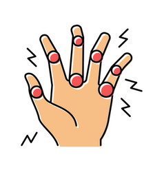 Rheumatoid Arthritis Color Icon