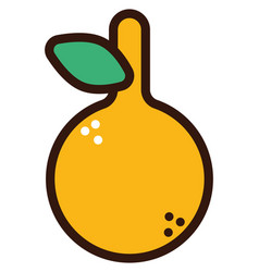 Passion Fruit Doodle Icon