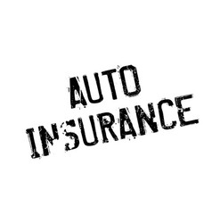 Auto Insurance Rubber Stamp