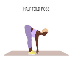 Half Fold Pose Yoga Workout