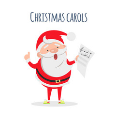 Santa Claus Sing Xmas Carols Singer Actor