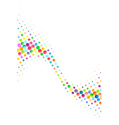 Colorful Dot Waveform