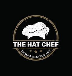 Hat Chef Symbol For Restaurant Cafe Bar Logo